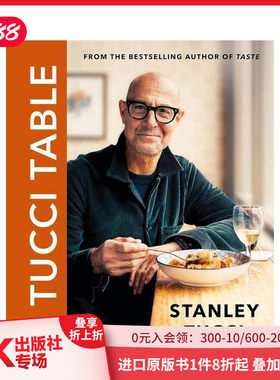 【预售】图奇的餐桌 The Tucci Table 原版英文餐饮生活美食 善本图书