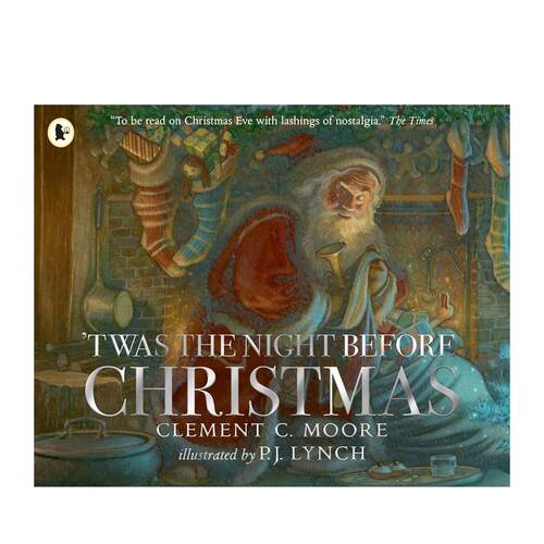 【预售】圣诞前夜 Twas the Night Before Christmas 原版英文儿童绘本