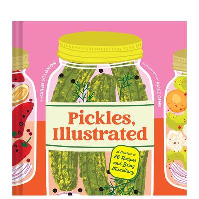 【预售】泡菜图解 Pickles， Illustrated 原版英文餐饮生活美食