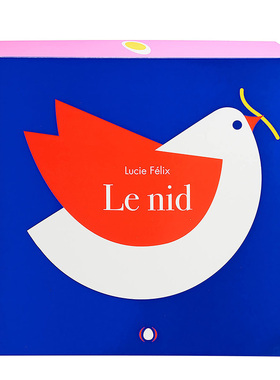 【现货】【手风琴立体书】法文原版 巢穴 Le nid  高颜值艺术立体绘本 创意装帧 正版进口图书画册 善本图书