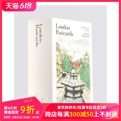 【预售】【明信片】伦敦明信片 London Postcards 原版明信片 正版进口艺术创意文创产品