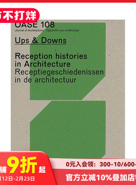 【预售】建筑的历史反响 Oase 108: Reception Histories In Architecture 原版英文建筑设计