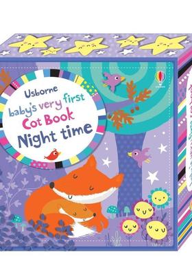 【现货】Baby’s Very First Cot Book Night-time夜晚 英文儿童软布书