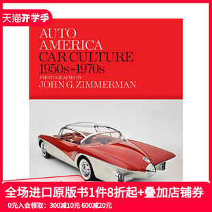 Car 善本图书 美国汽车文化：1950s 进口产品设计 英文原版 Culture America Auto 1970s 预售