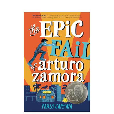 【现货】史诗般的失败 EPIC FAIL OF ARTURO ZAMORA 原版英文儿童章节书