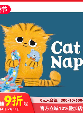 【现货】猫咪午睡 Cat Nap 原版英文儿童绘本 善本图书