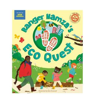 英文儿童绘本 游侠哈姆扎 原版 Quest Eco Hamza Ranger 生态探险 现货