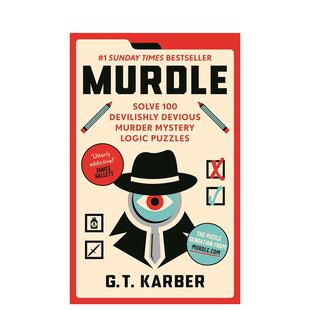 原版 谋杀案逻辑推理谜题 水石书店年度礼品书籍 Murdle 善本图书 英文生活综合