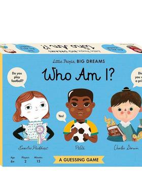 【现货】【小人物，大梦想】猜猜我是谁？ 猜谜游戏 Who Am I: A Guessing Game 原版卡牌