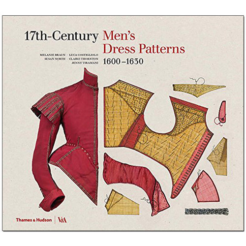 【预售】【V&A】十七世纪男装图案 17th-Century Men‘s Dress Patterns T&H出版 英文服装设计艺术 服装历史