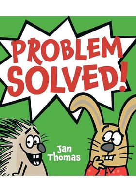 【现货】问题解决了！ Problem Solved! 原版英文儿童绘本 善本图书
