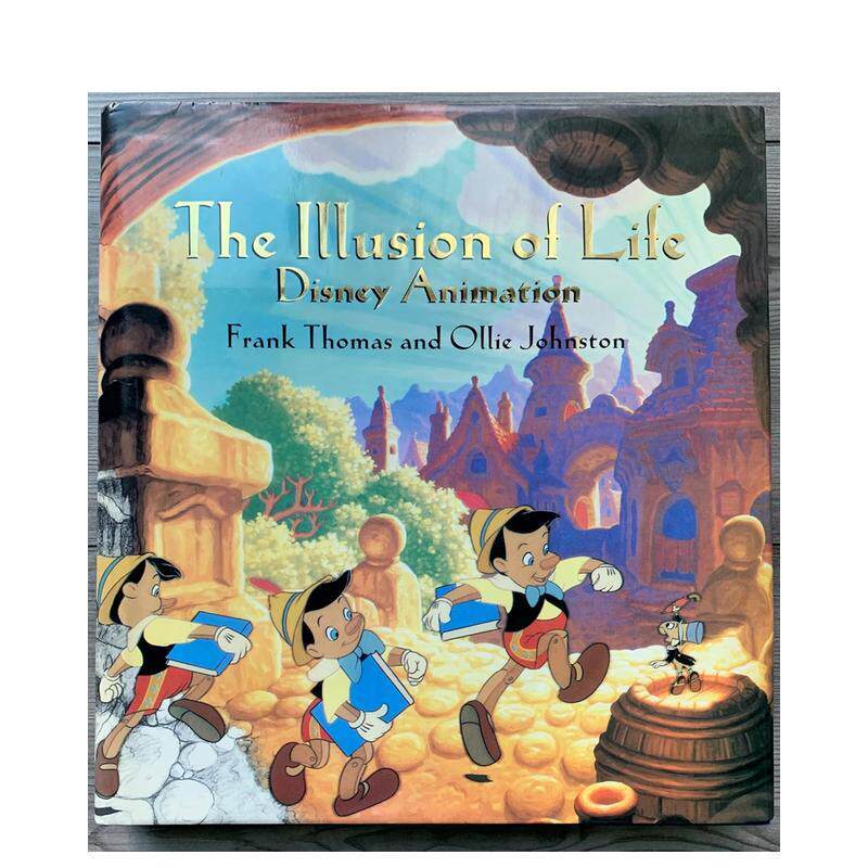 【现货】生命的幻象：迪斯尼动画造型设计 The Illusion of Life: Disney Animation 进口原版英文插画原画设定集艺术 善本图书