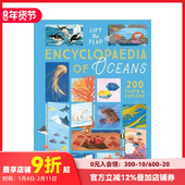 海洋翻翻百科全书 Oceans Flap the The 原版 英文儿童趣味 Encyclopaedia 200个趣味翻页探索海洋 Lift 现货