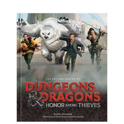 【现货】龙与地下城：侠盗荣耀 电影设定集 官方幕后花絮 The Art and Making of Dungeons & Dragons 插画原画画册艺术 善本图书