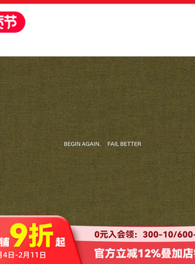 【预售】重新开始，失败得更漂亮：建筑与艺术的初步图纸 Begin Again. Fail Better 原版英文建筑设计