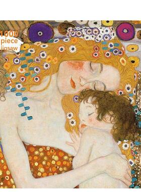 【现货】古斯塔夫·克里姆特：女人的三个时代 【1000-piece Jigsaw Puzzles】Gustav Klimt 原版拼图 善本图书