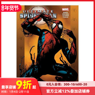 【现货】终极蜘蛛侠精选集卷4 Ultimate Spider-man Omnibus 4 Marvel 原版英文漫画书 善本图书