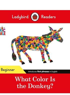 【现货】瓢虫读物初级 - 艾瑞·卡尔 - 马是蓝色的（ELT分级读物） Ladybird Readers Beginner Level 原版英文儿童 善本图书