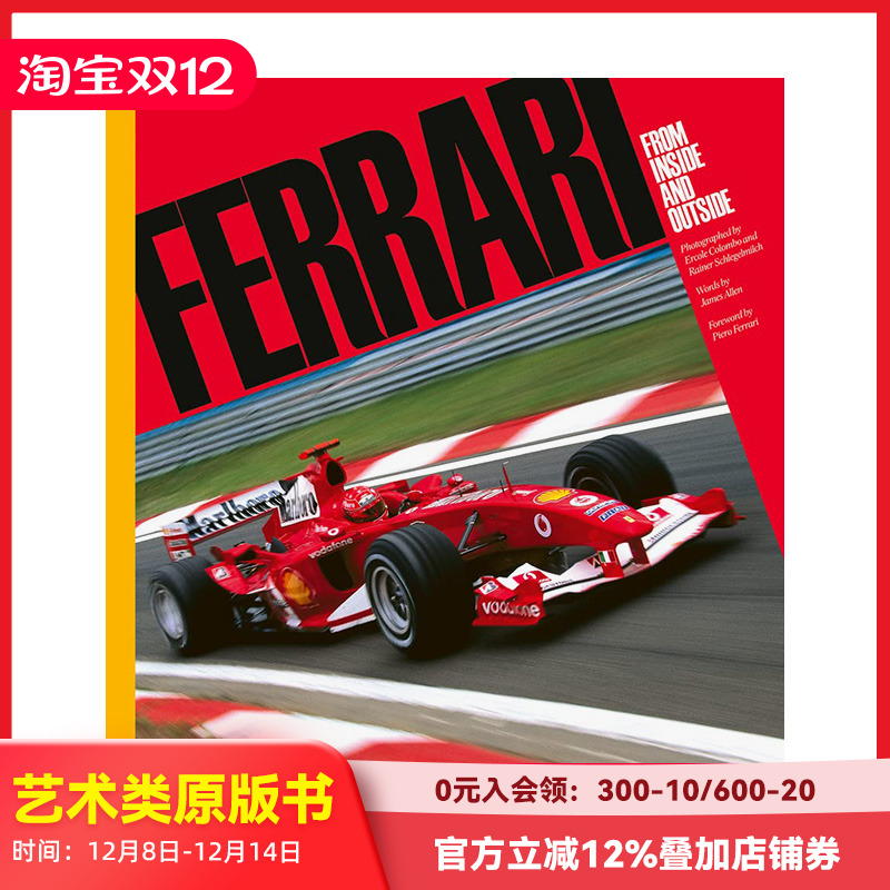 法拉利车队F1画册英文摄影