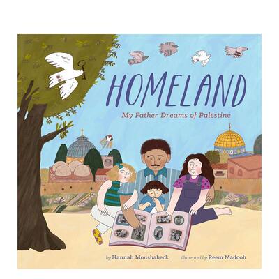 【预售】英文原版 故乡 Homeland 巴勒斯坦的故事 精装艺术插画绘本