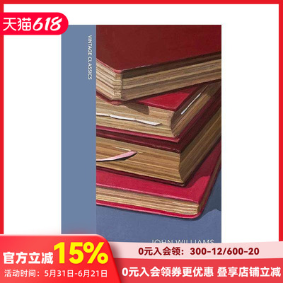 【预售】【1/4复古布脊经典】斯通纳 约翰·威廉斯 【Vintage Quarterbound Classics】Stoner 原版英文文学小说 善本图书