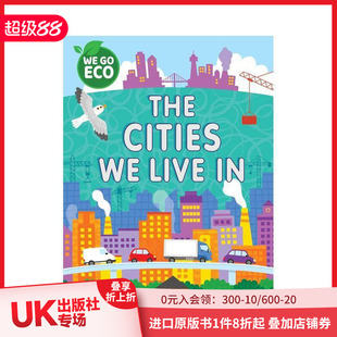 城市 英文儿童绘本 原版 Cities 现货 我们生活 ECO Live The