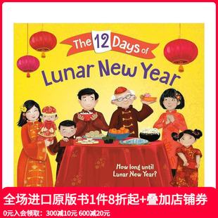 Year 英文儿童章节书 农历新年 Lunar Days 12天 原版 New 预售