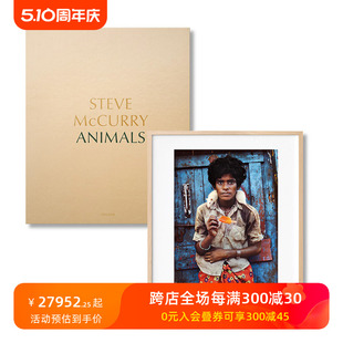 Animals 动物 200号 史蒂夫·麦柯里 Steve 英文进口原版 McCurry 善本图书 TASCHEN限量版 1996 编号101 预售 印度钦奈