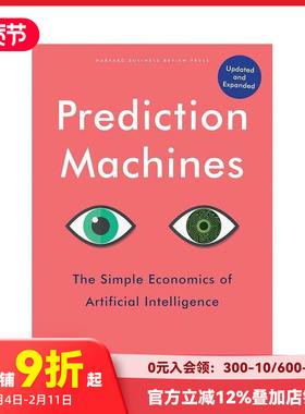 【预售】预测机：人工智能的简单经济学 更新和扩展 Prediction Machines 原版英文商业行销