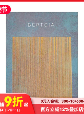 【预售】意大利家具设计师哈里伯托埃Bertoia作品集 The Metalworker金属工人