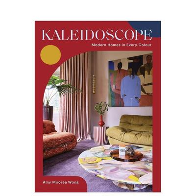 【现货】万花筒：现代居家空间配色方案 Kaleidoscope?:?Modern Homes in Every Colour 原版英文室内设计装饰