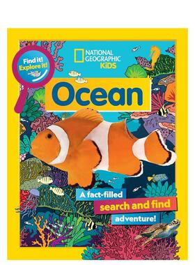 【现货】找到它！ 探索它！ 海洋 Find It! Explore It! Ocean 原版英文青少年读物