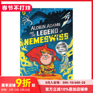 【现货】英文原版奥尔德林·亚当斯与奈姆斯维斯传奇Adams and the Legend of Nemeswiss10岁+儿童分级桥梁阅读英语故事进口图书