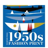 设计历史画册进口图书 纺织品纹样 现货 Print 1950年代时尚 Fashion 服装 1950s 英文原版
