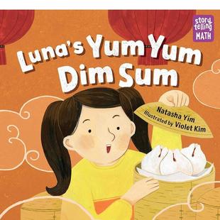 Dim 进口图书 露娜 英文儿童插画故事绘本 原版 Sum Yum Luna’s 点心 预售