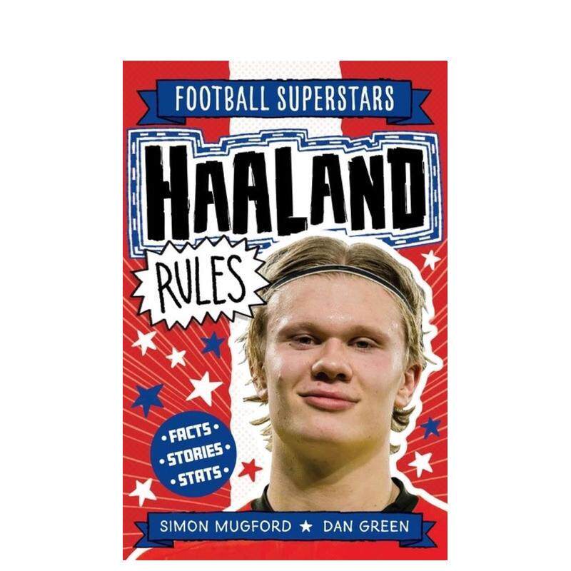 【现货】英文原版 足球明星特辑：哈兰德【Football Superstars】Haaland Rules 6岁+儿童英语初级桥梁书 进口图书 善本童书