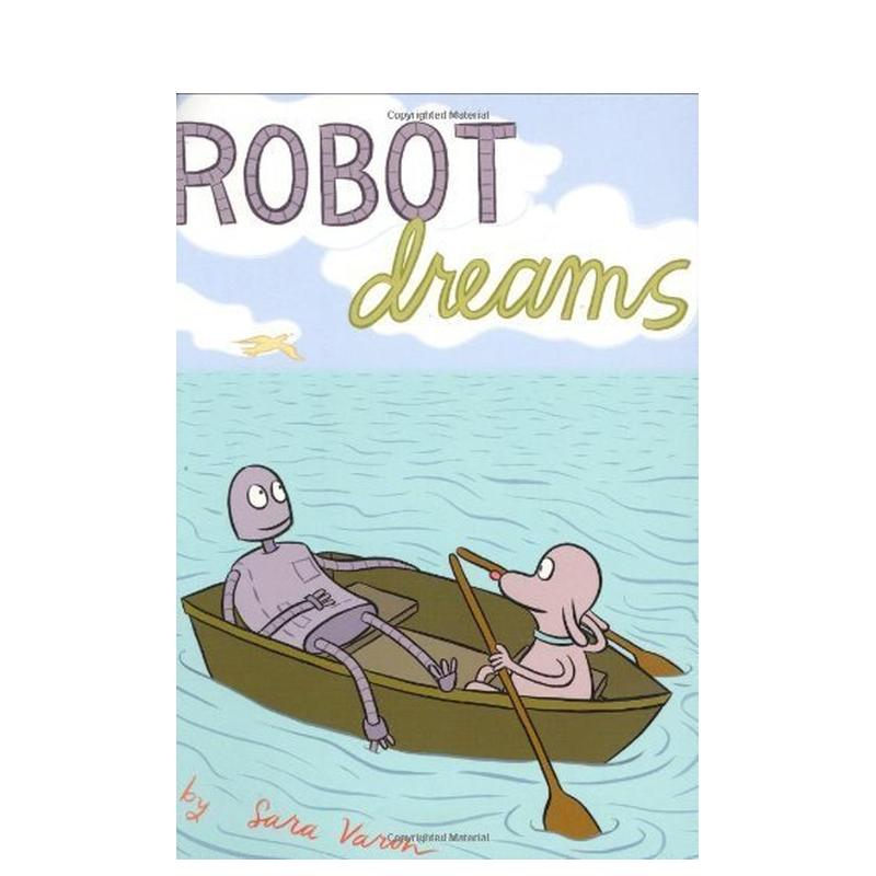 【预售】英文漫画 机器人之梦  奥斯卡最佳动画长片提名 Robot Dreams 原版进口漫画 善本图书