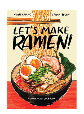 【现货】Let’s Make Ramen!，一起做拉面！  餐饮料理食谱 正版进口书籍艺术画册 善本图书