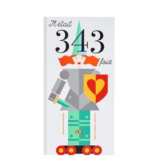 【现货】曾经有343次 Il etait 343 fois 法国原版法文立体书翻翻游戏启蒙绘本图集 Anne Florence Lemasson 收藏送礼 善本图书