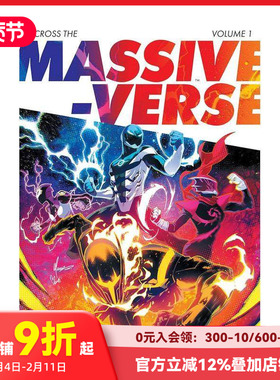 【预售】英文漫画 横跨大诗体 卷1 Across the Massive-Verse Volu