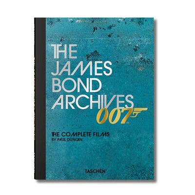 【预售】【TASCHEN】詹姆斯·邦德档案：电影全记录 The James Bond Archives. The Complete Films 原版英文生活 007 无暇赴死