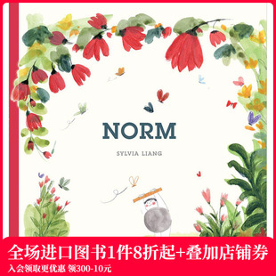 英文儿童艺术绘本 Norm 诺姆 Laing Sylvia 现货 T&H