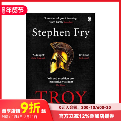 【预售】【油炸叔希腊神话】特洛伊（平装） Stephen Fry's Greek Myths: Troy 原版英文人文历史 善本图书