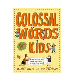 【预售】读诗学词汇 Colossal Words for Kids 原版英文儿童语言/概念启蒙 善本图书
