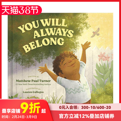 【预售】你将永远属于 You Will Always Belong 原版英文儿童绘本 善本图书