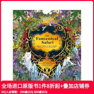 remote 奇幻野生动物园 Safari Fantastical through most habitats the The 英文儿童绘本 原版 Wander 预售