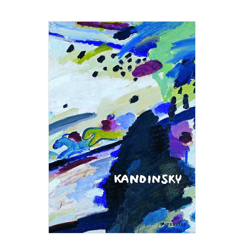 【预售】康定斯基 Vasily Kandinsky 艺术生涯回顾入门画册作品集介绍 英文原版 新艺术野兽派蓝骑士画集