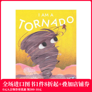 原版 我是龙卷风 Tornado 英文儿童绘本 预售