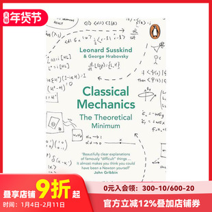【预售】【简易理论】经典力学 【The Theoretical Minimum】Classical Mechanics 原版英文社会科学 善本图书