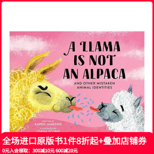 原版 善本图书 Not 骆驼不是羊驼 Llama 英文儿童绘本 Alpaca 预售